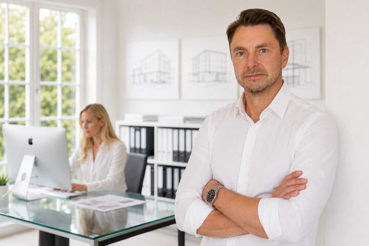 Bild des Architekten und zertifizierten Immobiliengutachters nach DIN EN ISO/IEC 17024 Dr. Michael Flagmeyer