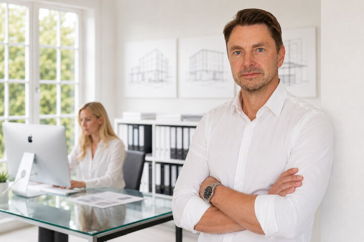 Bild des Architekten und zertifizierten Immobiliengutachters nach DIN EN ISO/IEC 17024 Dr. Michael Flagmeyer