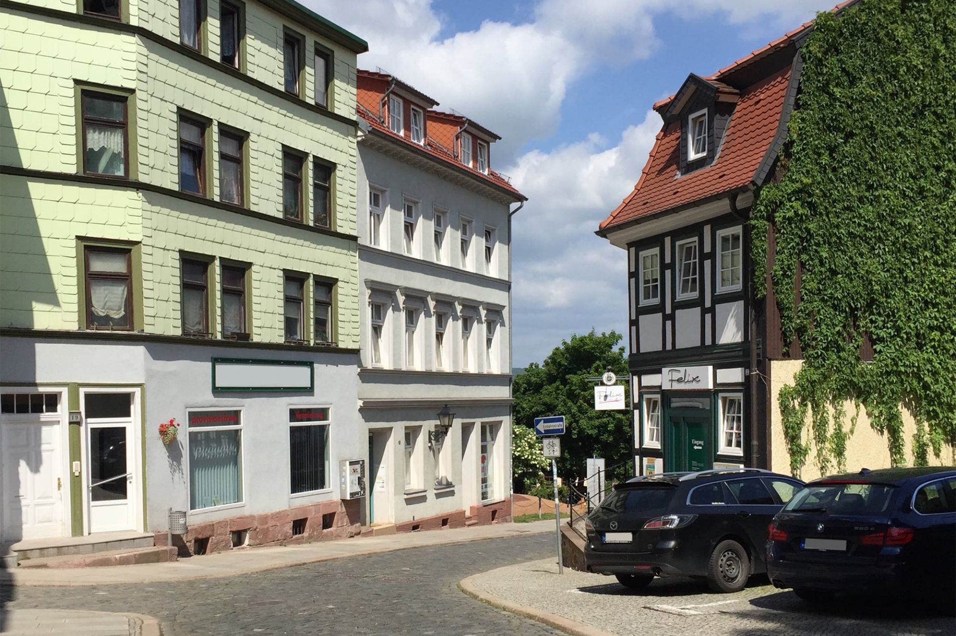 Umbau, Sanierung und Modernisierung Wohn- und Geschäftshaus Barfüßer Straße Nordhausen, Architekt Michael Flagmeyer