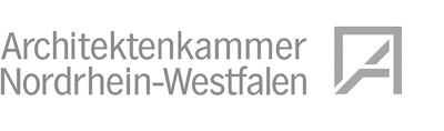 Logo der Architektenkammer Nordrhein-Westfalen. Dr. Flagmeyer: Ihr Gutachter und Sachverständiger für Immobilienbewertung in Nordhausen. Wertermittlung für Sozialimmobilien und Pflegeheime