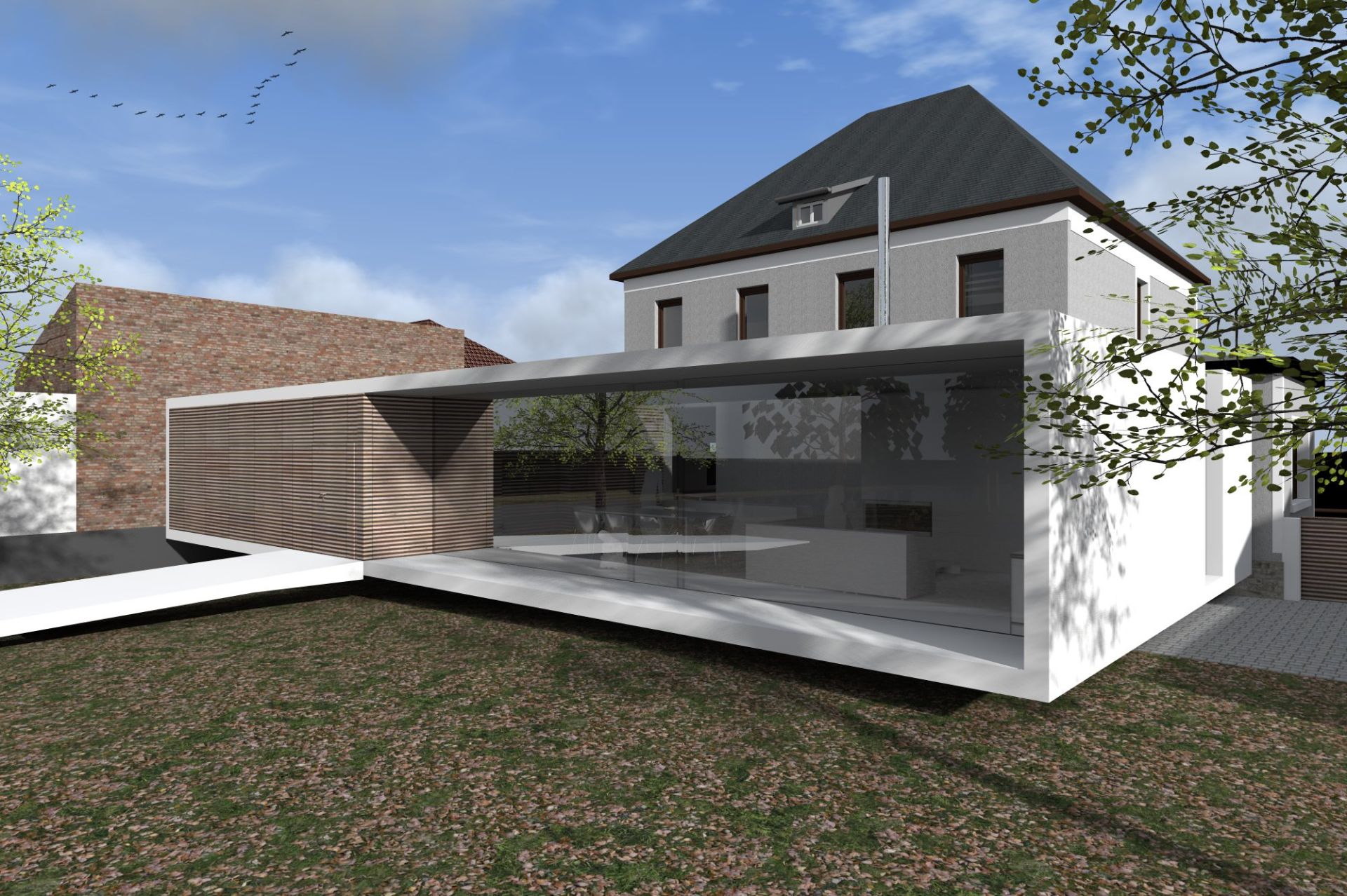 Erweiterung Anbau Einfamilienhaus Ebeleben, Architekt Michael Flagmeyer