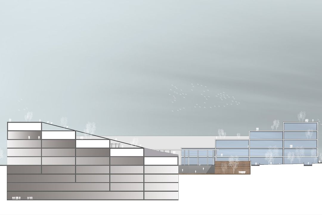 Städtebau Zentraler Platz Leinefelde Worbis, Architekt Michael Flagmeyer