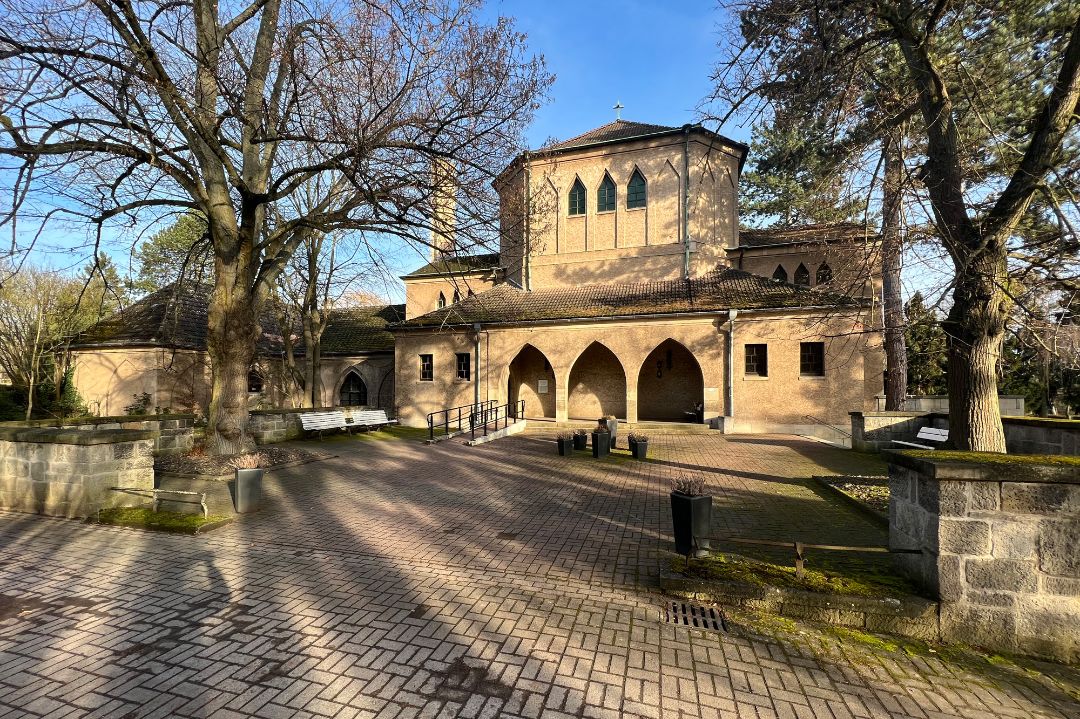 Umbau, Sanierung und Modernisierung Trauerhalle Friedhof Nordhausen, Architekt Michael Flagmeyer