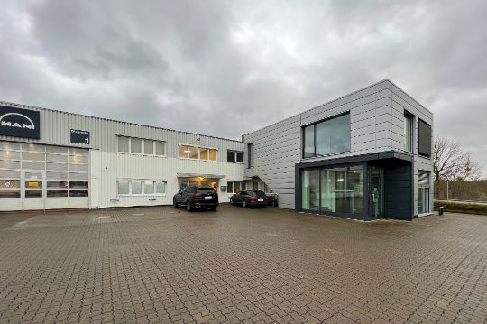 Architekt Flagmeyer: Erweiterung LKW-Werkstatt in Osterode am Harz