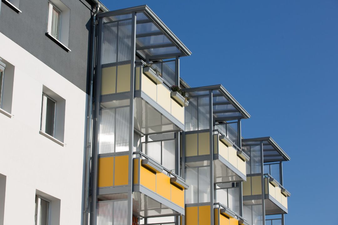 Farbkonzept Mehrfamilienhaus Block Plattenbau 08 MP WBS 70 Bleicherode WBG Südharz Nordhausen, Architekt Michael Flagmeyer