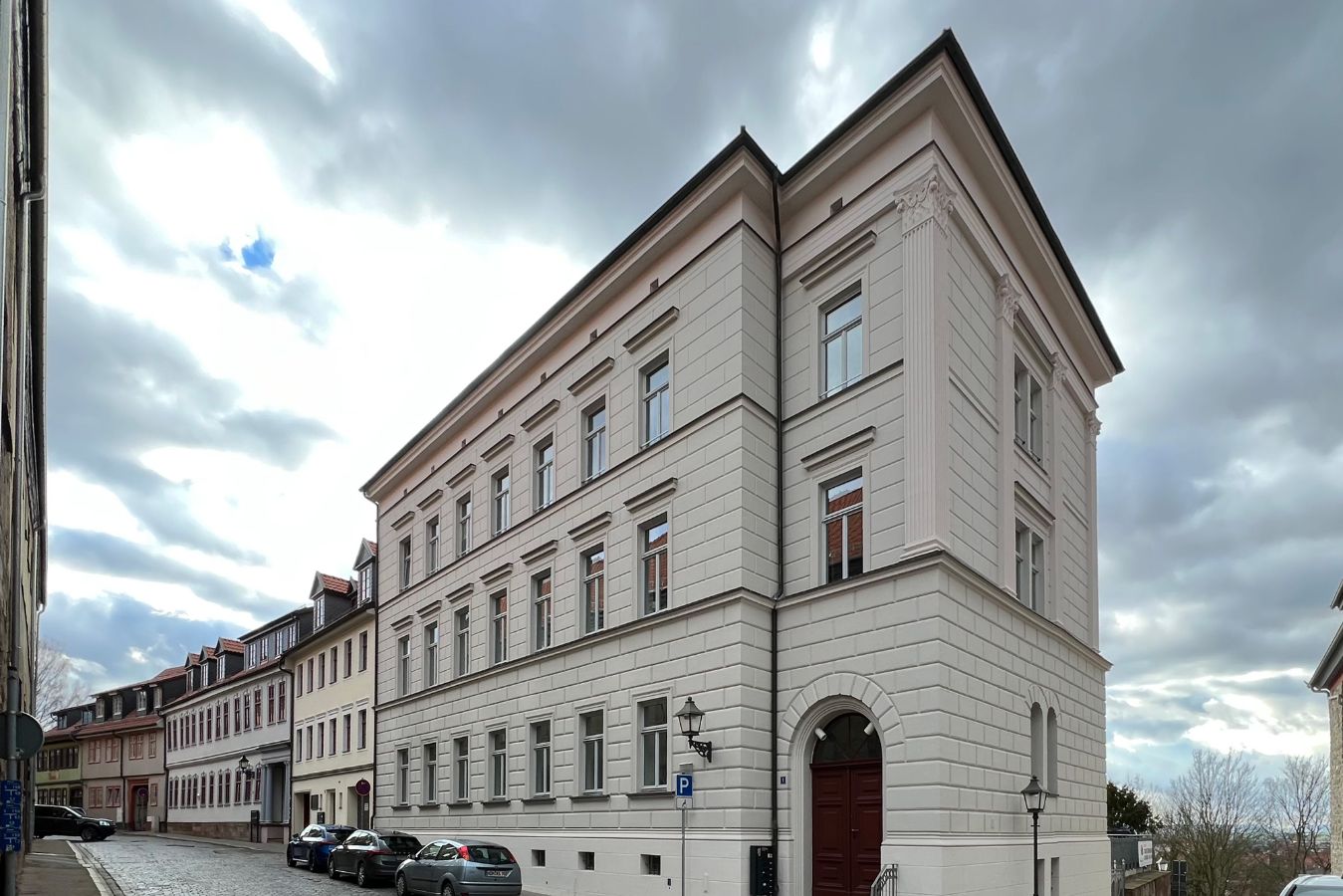 Umbau, Sanierung und Modernisierung Mehrfamilienhaus Büro Stadtmauer Denkmalschutz Nordhausen, Architekt Michael Flagmeyer