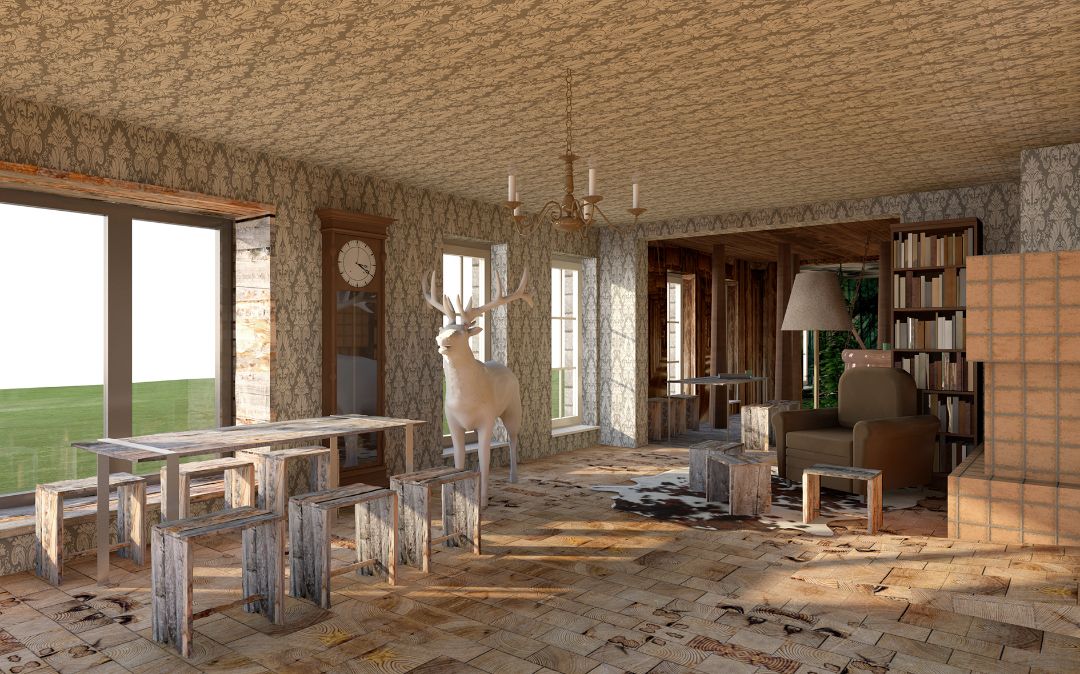 Umbau und Sanierung Bistro Harzer Hexenreich Rothesütte, Architekt Michael Flagmeyer