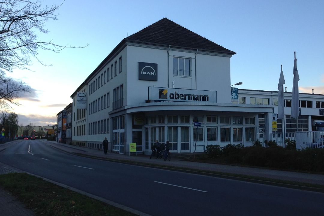 Neubau Dialogannahme MAN Obermann Nordhausen, Architekt Michael Flagmeyer